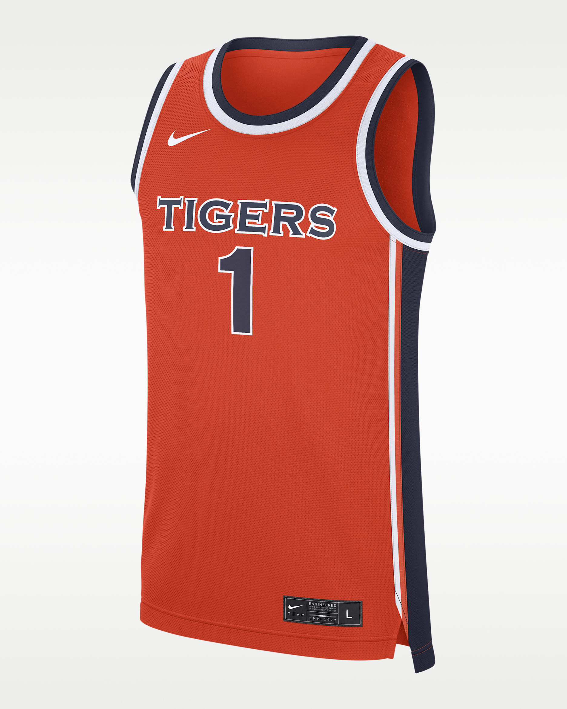 Auburn Replica Men's Nike College Basketball Jersey. Nike.com